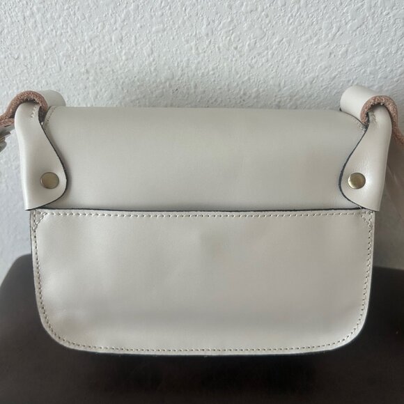 Patricia Nash Armerina Guitar Strap Leather Crossbody LATTE nwt READ !!!!! - Picture 5 of 16